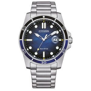 Citizen Men's Eco-Drive Blue Dial Watch - AW1810-85L